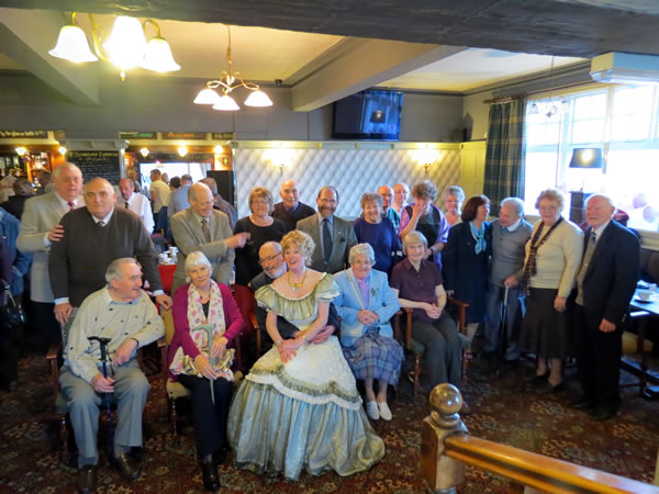 Image of the Derby and Notts Music Hall Association at the Fleur de Lys Hotel and Restaurant in Totley